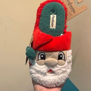Dearfoams Festive Santa Slippers